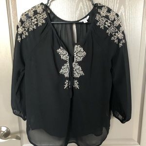 Embroidered blouse